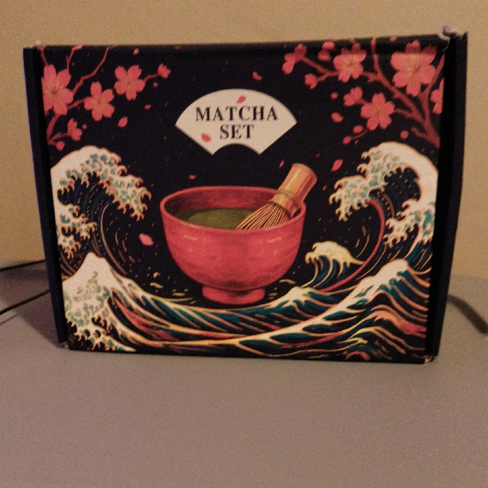 Pink Matcha Tea Set - Elegant Women's Bath & Body Gift